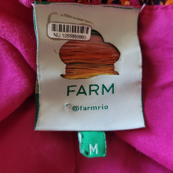 Farm Rio Tropical Tapestry  Colorful Mini Dress - Picture 8 of 10